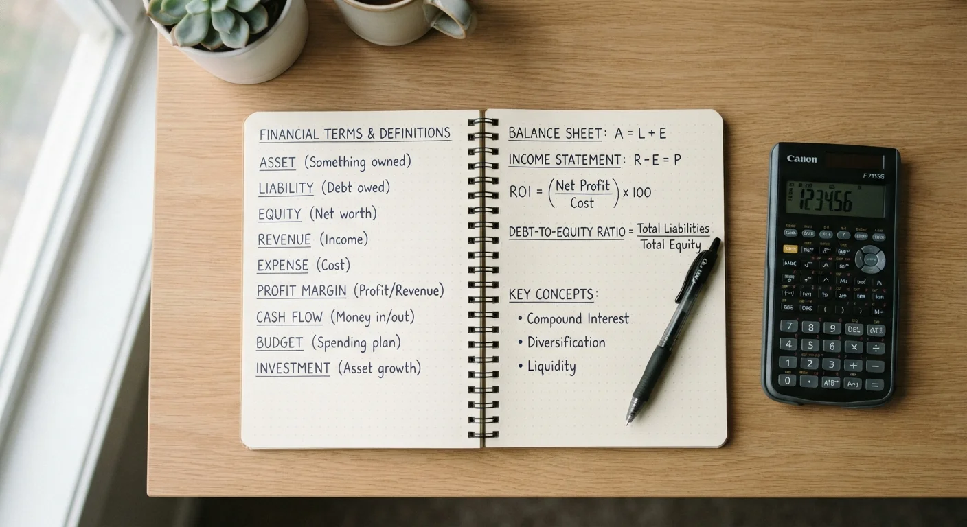 A Personal Finance Glossary: Saving and Debt Terms Defined