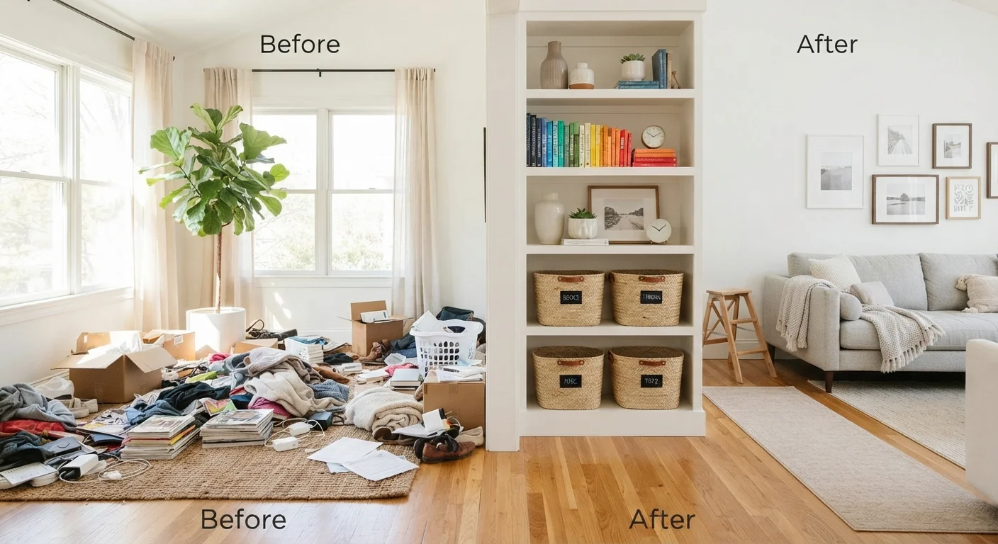 Decluttering Before You Organize: Why the Order Matters
