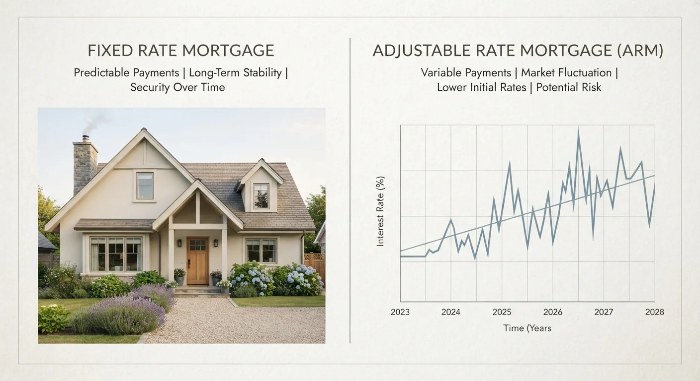 Fixed-Rate vs. Adjustable-Rate Mortgages: Which Structure Fits Your Situation