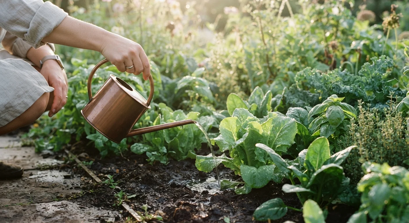 Garden Watering Habits That Actually Help Plants Thrive