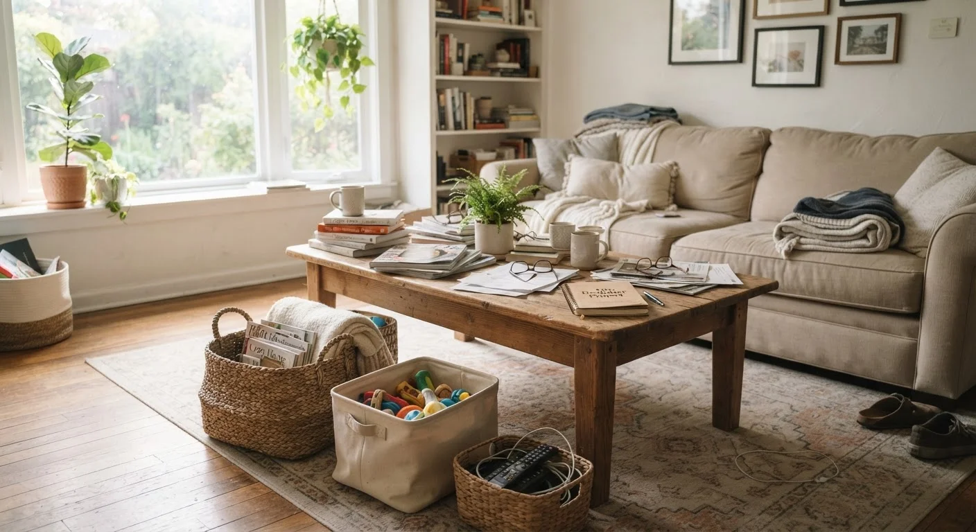 Getting Started When Your Home Feels Completely Disorganized