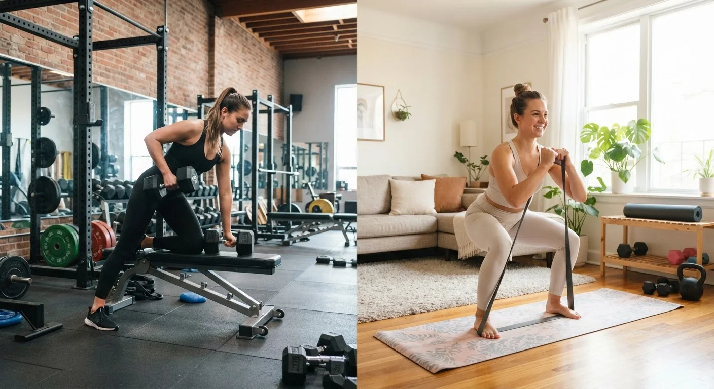 Gym Workouts vs. Home Workouts: Matching Your Environment to Your Goals
