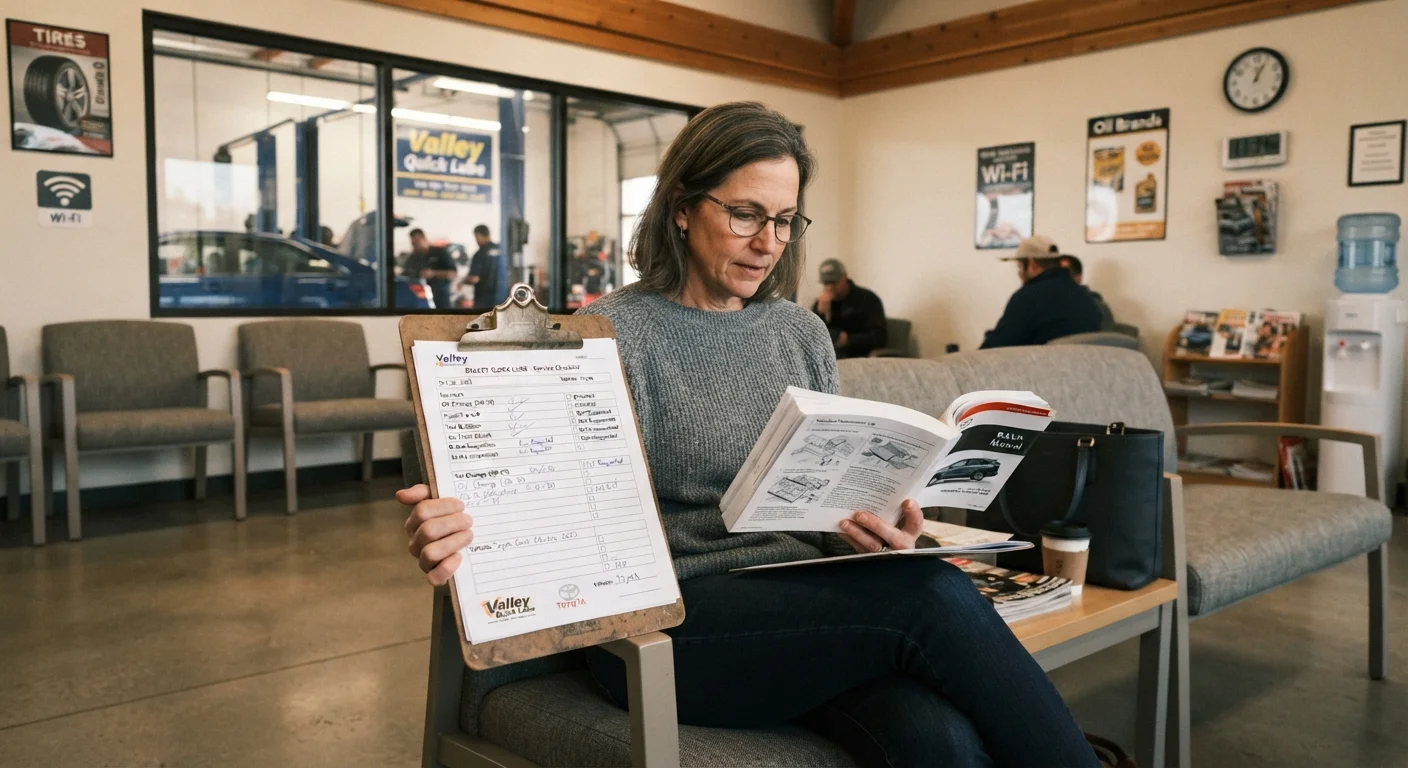 Keeping Up With Your Car's Maintenance Schedule: Owner's Manual vs. Quick-Lube Shop