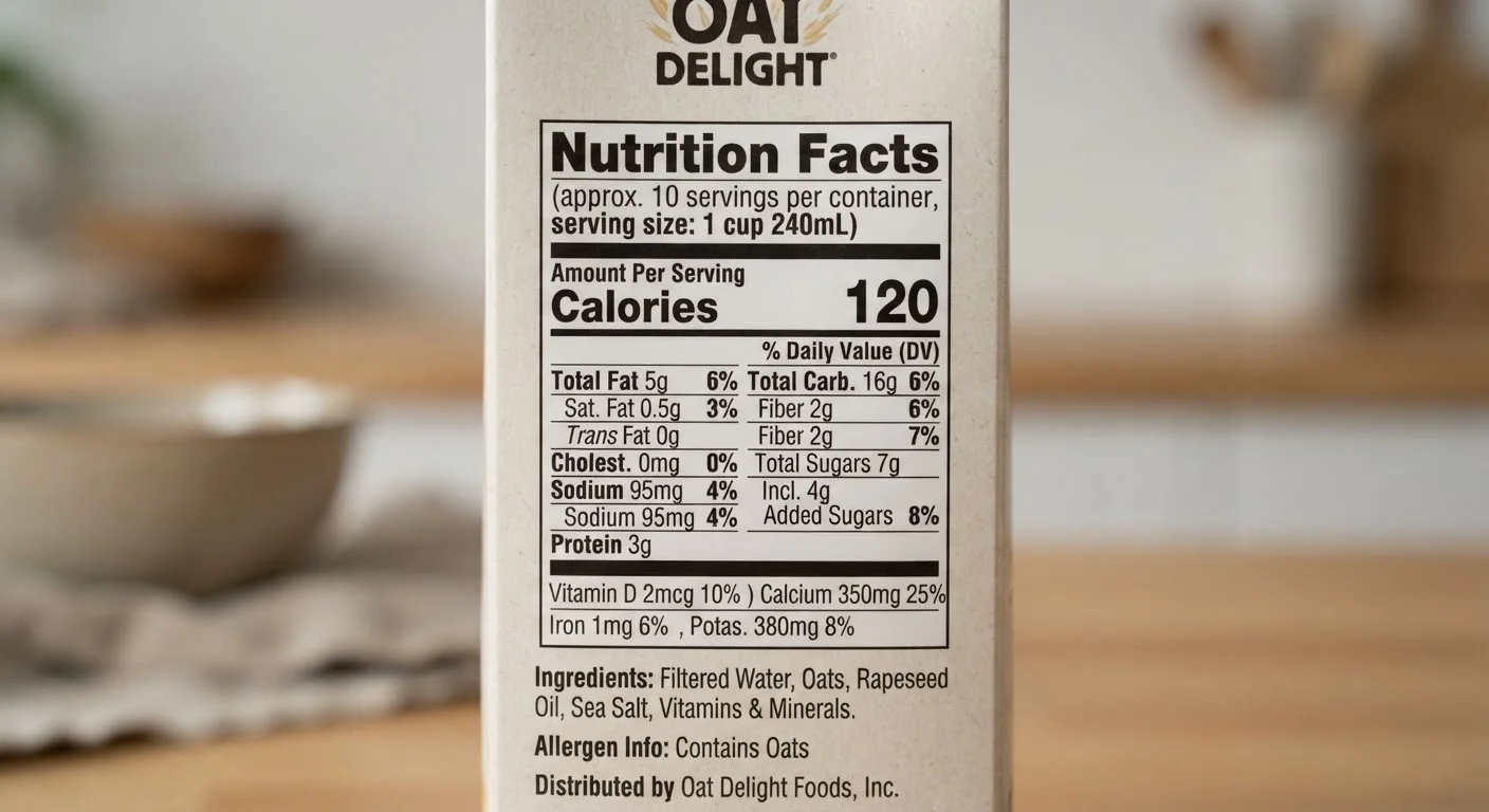 Reading a Nutrition Facts Label Without Getting Lost