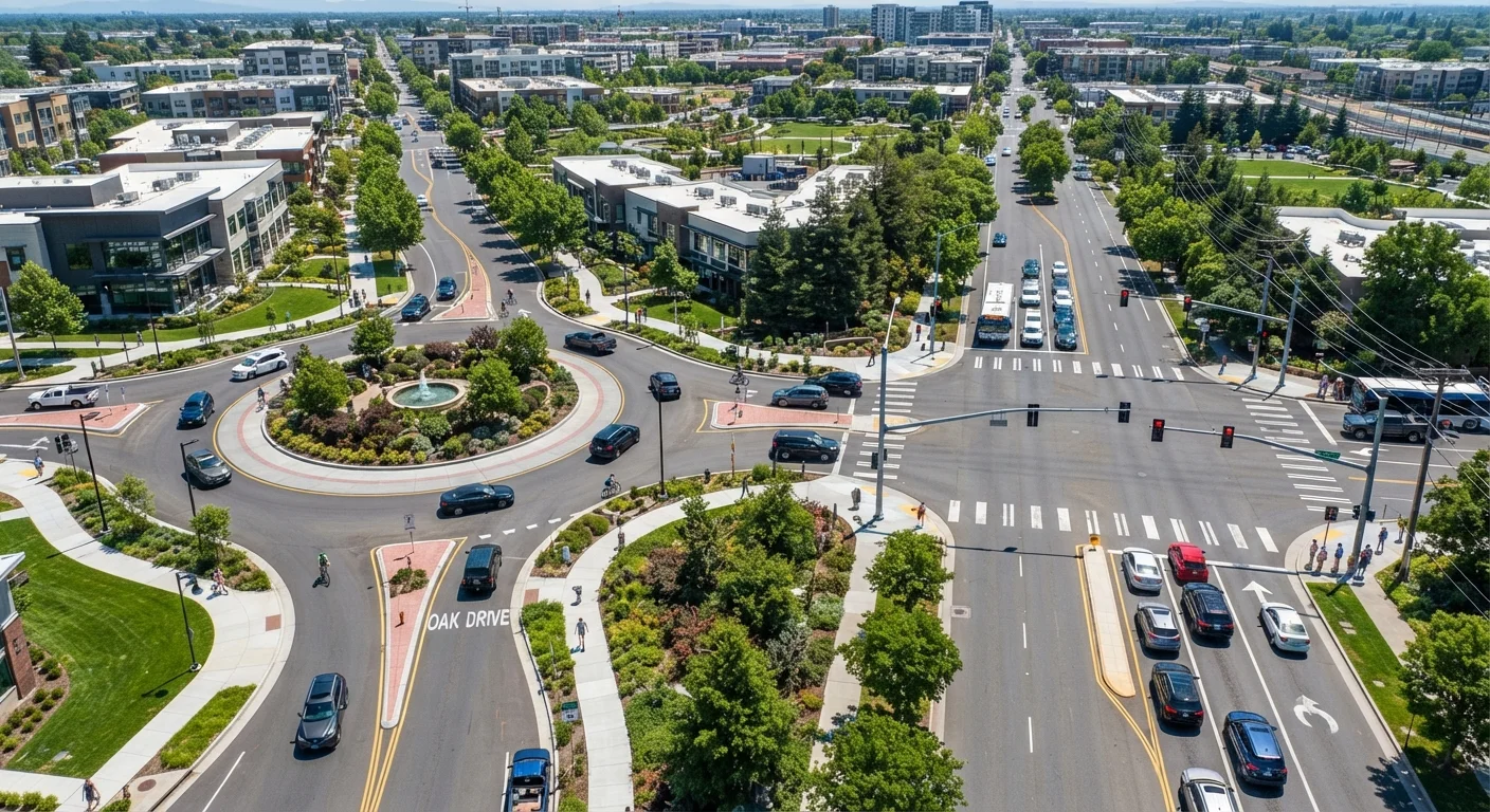 Roundabouts vs. Traditional Intersections: Which Is Actually Safer?