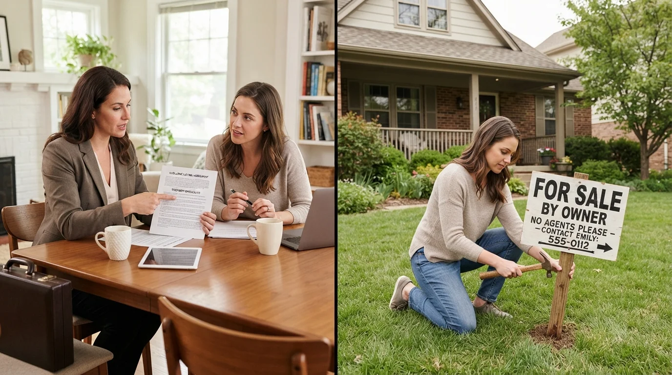 Selling With an Agent vs. Selling on Your Own