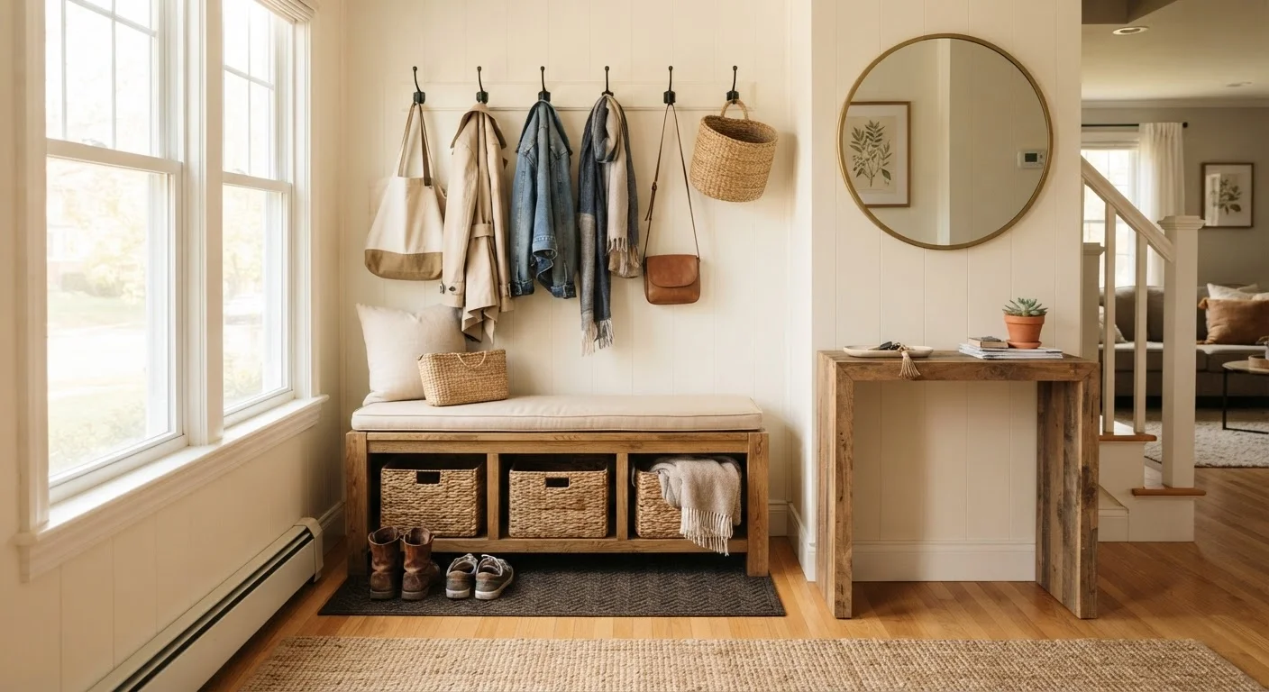 Setting Up a Functional Entryway That Actually Stays Tidy