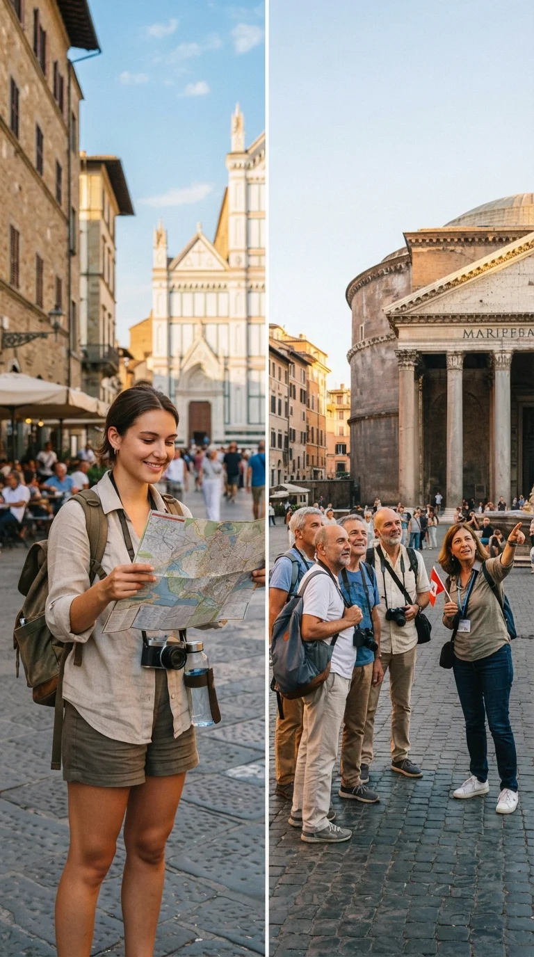 Solo Travel vs. Guided Tours: Weighing Independence Against Structure