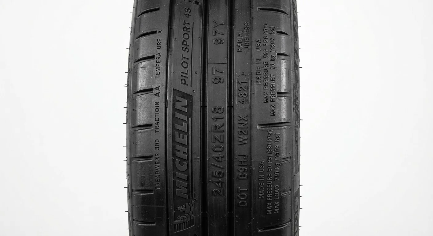 Tire Markings Decoded: Reading the Numbers on Your Sidewall