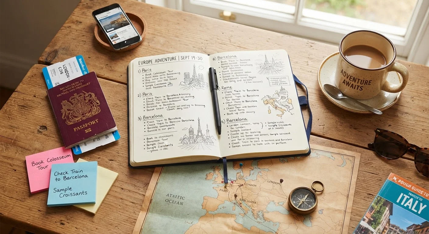 Trip Planning From Zero: A First-Timer's Complete Walkthrough