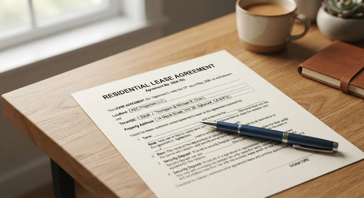 What a Lease Agreement Actually Says (And Why Every Clause Matters)