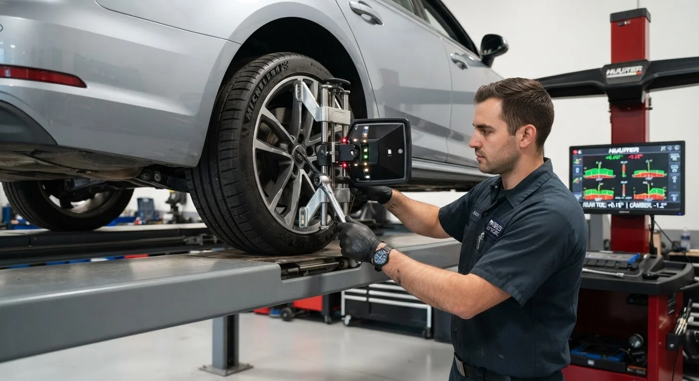 Why Your Car Pulls, Shakes, or Drifts: Wheel Alignment and Balance Explained