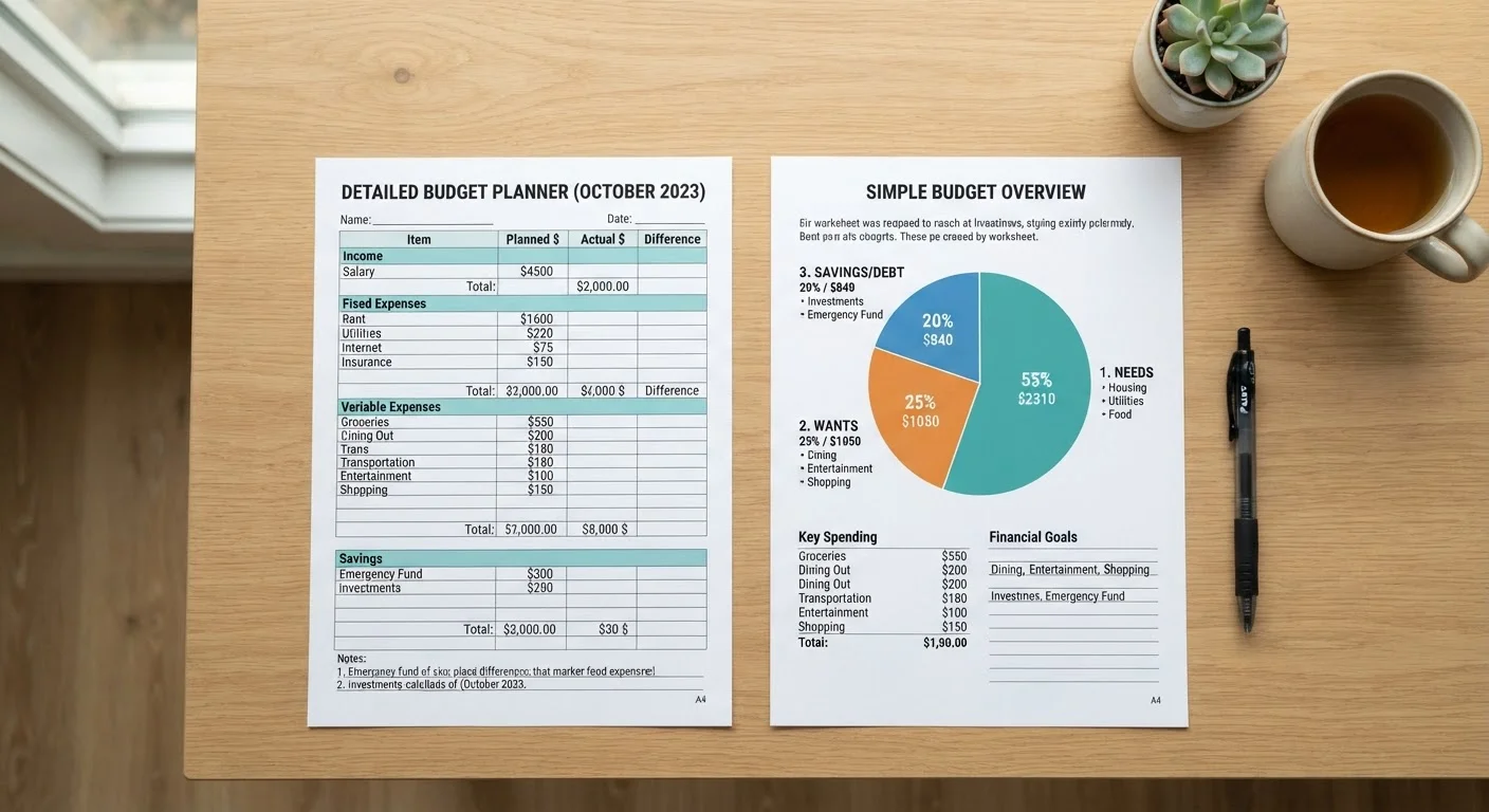 Zero-Based Budgeting vs. the 50/30/20 Rule
